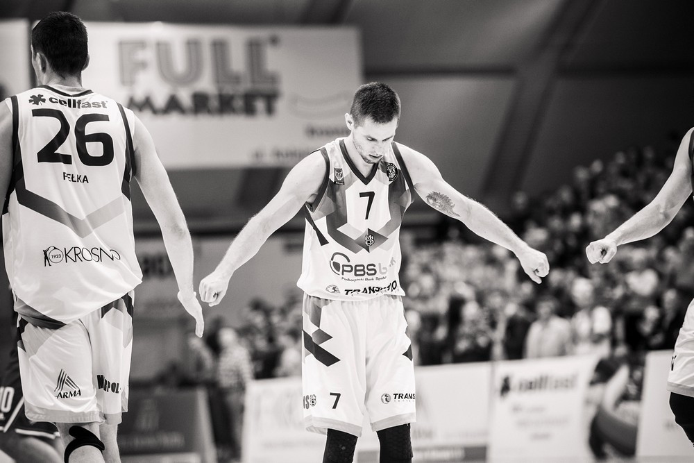 Miasto Szkła Krosno 88:73 Legia Warszawa. Fot. Łukasz Jaracz