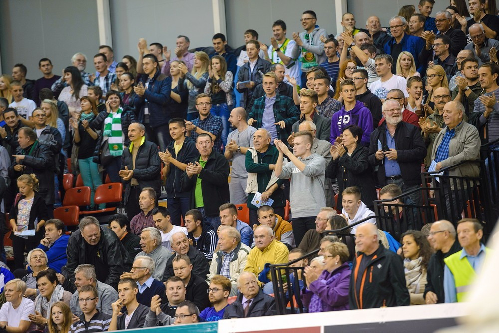 Miasto Szkła Krosno 88:73 Legia Warszawa. Fot. Łukasz Jaracz