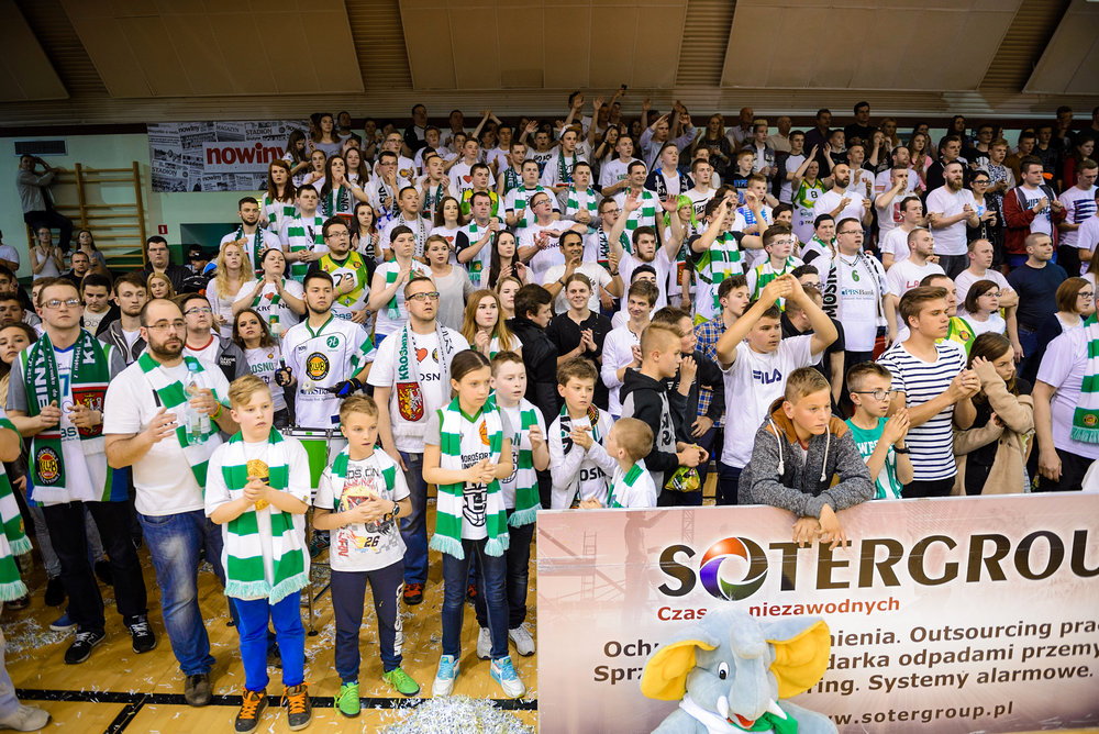 Miasto Szkła Krosno - Legia Warszawa 88:78. Fot. Łukasz Jaracz