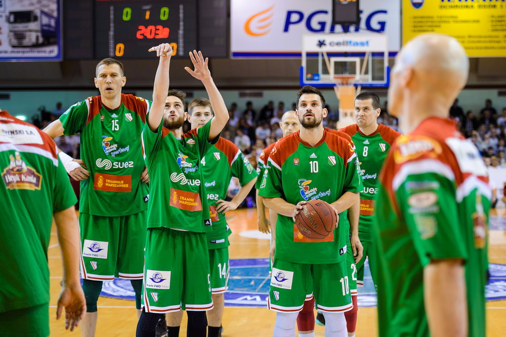 Miasto Szkła Krosno - Legia Warszawa 88:78. Fot. Łukasz Jaracz