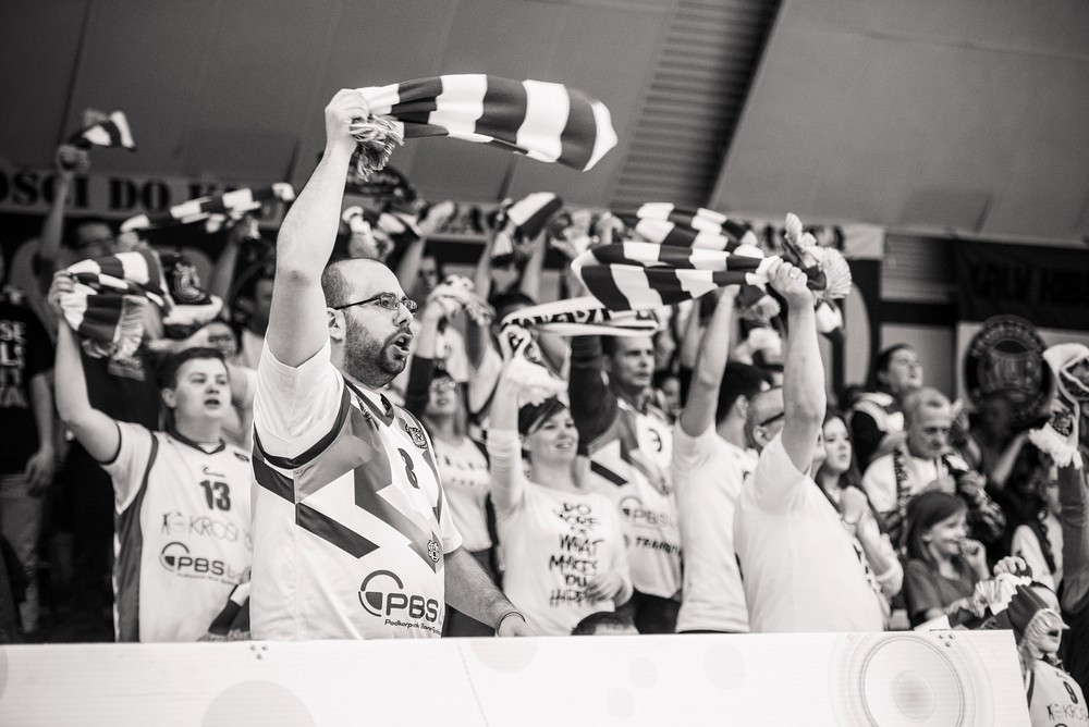 Miasto Szkła Krosno 88:73 Legia Warszawa. Fot. Łukasz Jaracz