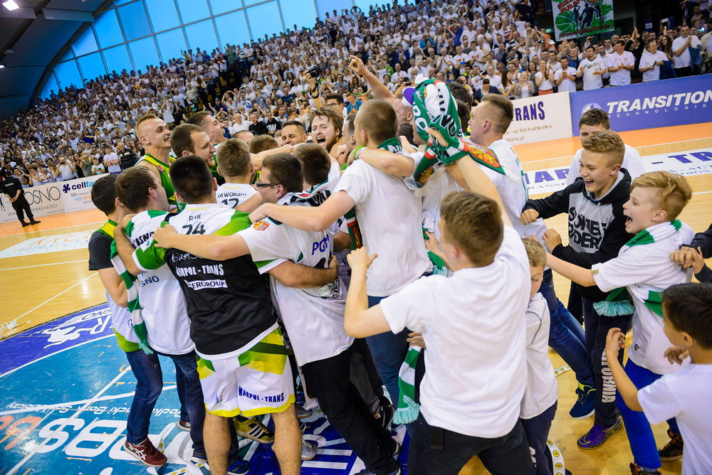 Miasto Szkła Krosno - Legia Warszawa 88:78. Fot. Łukasz Jaracz