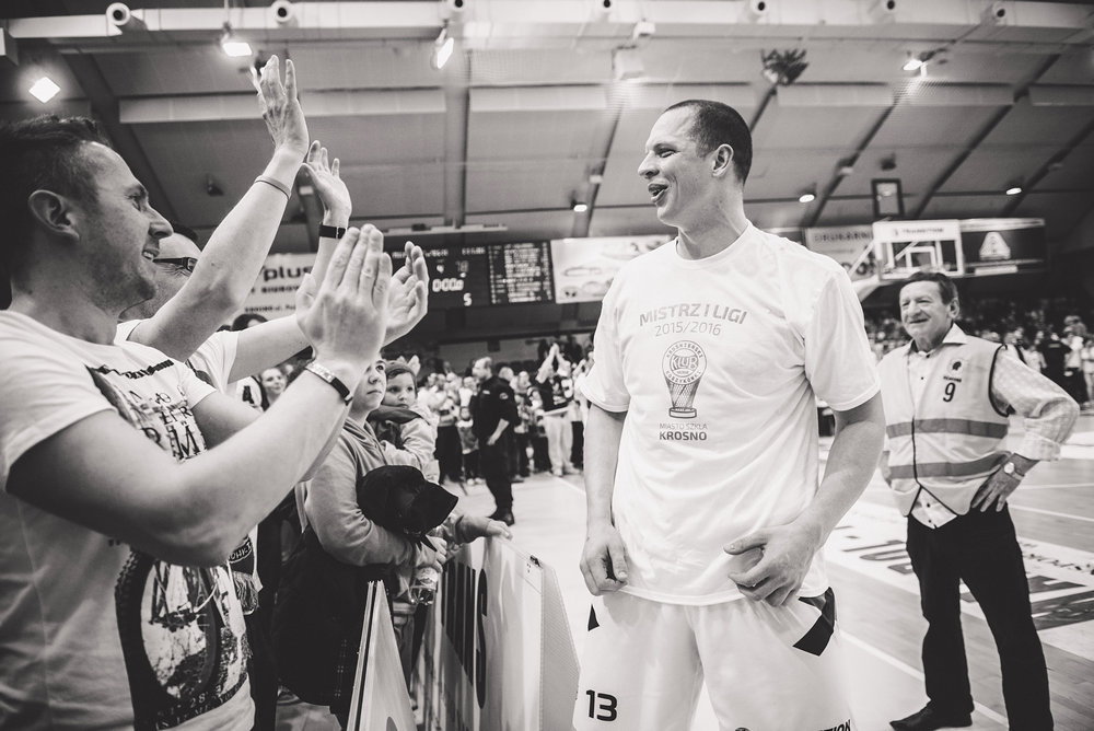 Miasto Szkła Krosno - Legia Warszawa 88:78. Fot. Łukasz Jaracz