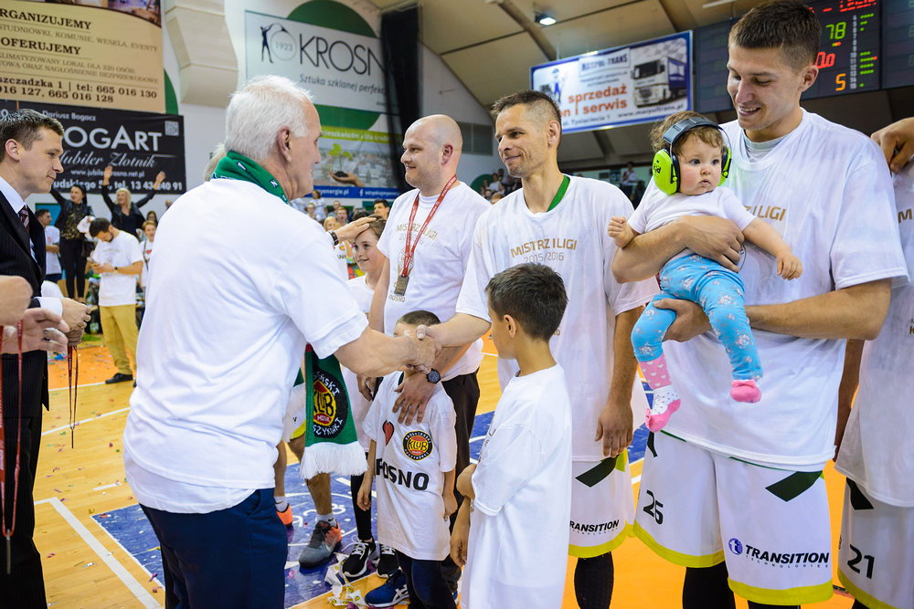 Miasto Szkła Krosno - Legia Warszawa 88:78. Fot. Łukasz Jaracz