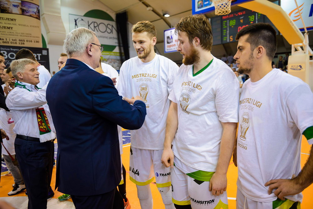 Miasto Szkła Krosno - Legia Warszawa 88:78. Fot. Łukasz Jaracz