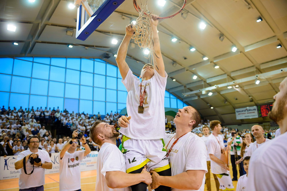 Miasto Szkła Krosno - Legia Warszawa 88:78. Fot. Łukasz Jaracz