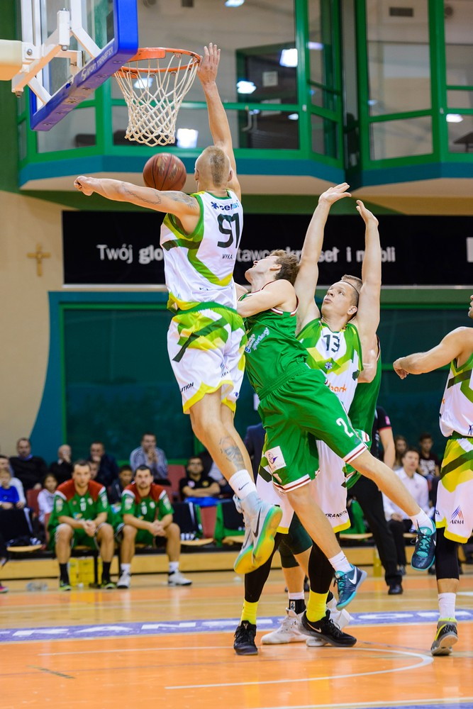 Miasto Szkła Krosno 88:73 Legia Warszawa. Fot. Łukasz Jaracz