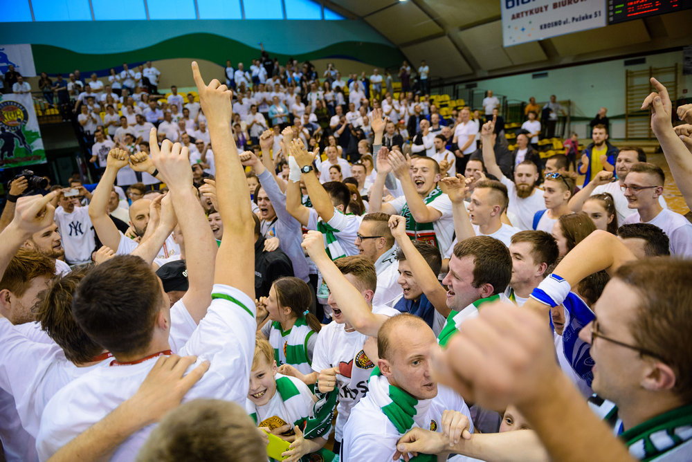 Miasto Szkła Krosno - Legia Warszawa 88:78. Fot. Łukasz Jaracz