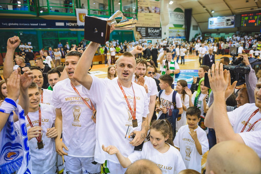 Miasto Szkła Krosno - Legia Warszawa 88:78. Fot. Łukasz Jaracz