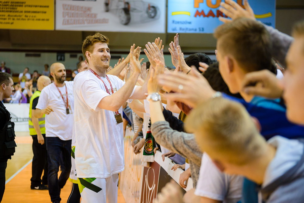 Miasto Szkła Krosno - Legia Warszawa 88:78. Fot. Łukasz Jaracz