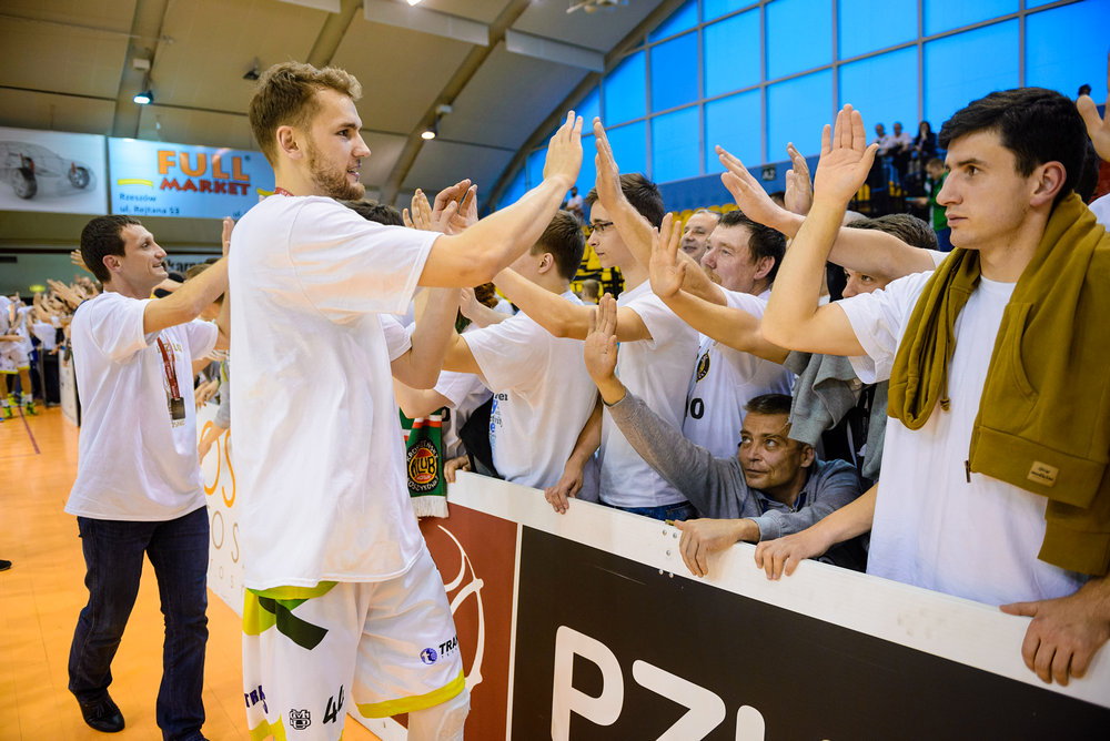 Miasto Szkła Krosno - Legia Warszawa 88:78. Fot. Łukasz Jaracz