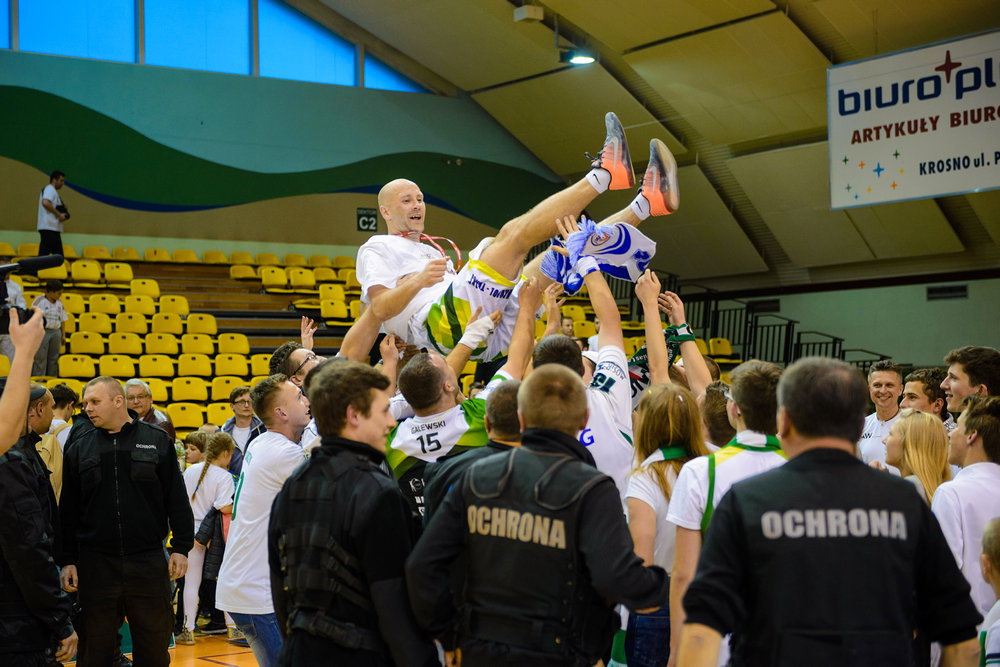 Miasto Szkła Krosno - Legia Warszawa 88:78. Fot. Łukasz Jaracz