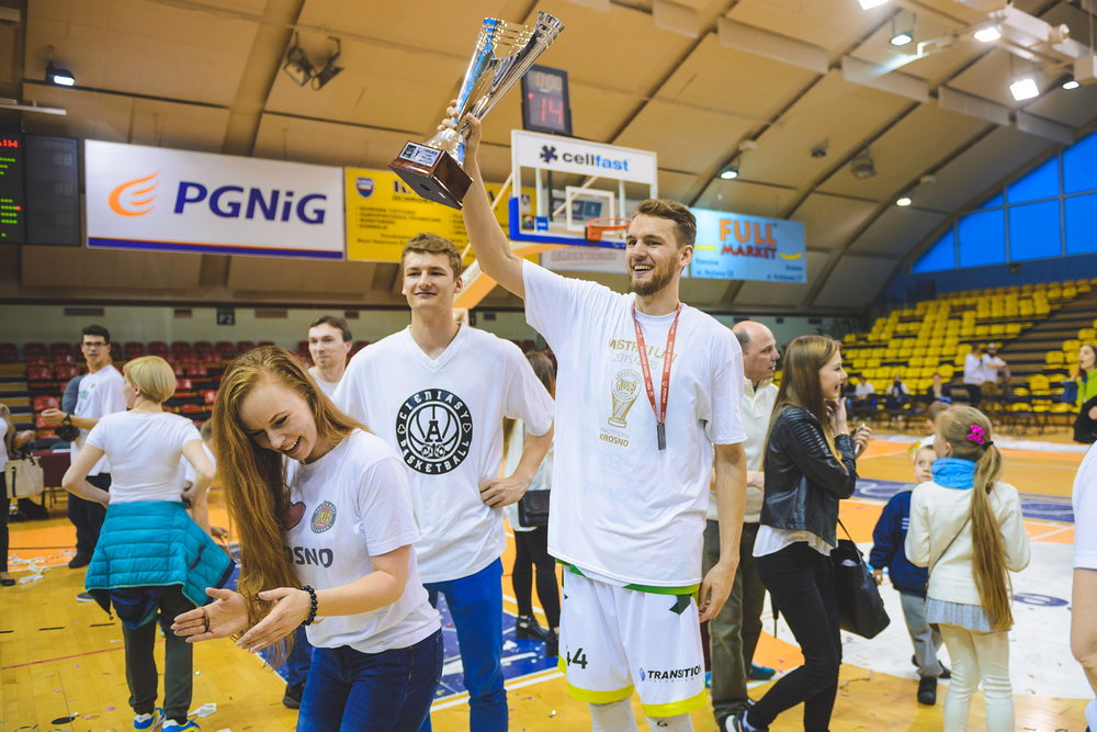 Miasto Szkła Krosno - Legia Warszawa 88:78. Fot. Łukasz Jaracz