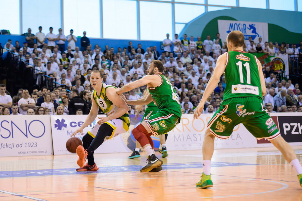 Miasto Szkła Krosno - Legia Warszawa 88:78. Fot. Łukasz Jaracz