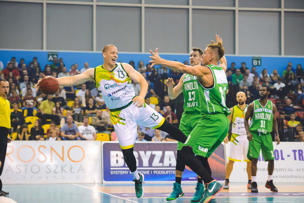 Miasto Szkla Krosno – MBK Handlová. Fot. Łukasz Jaracz