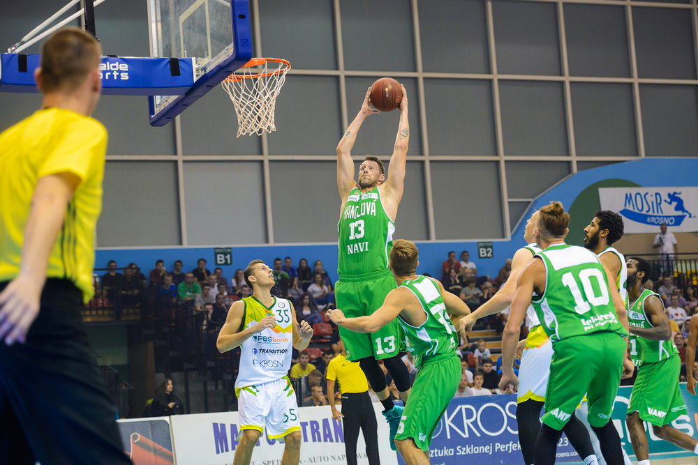 Miasto Szkla Krosno – MBK Handlová. Fot. Łukasz Jaracz