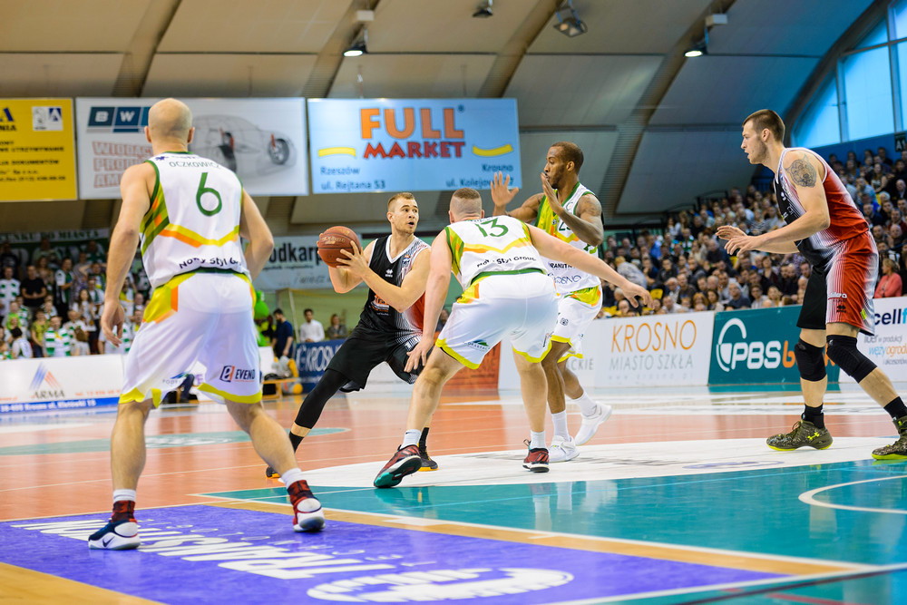 Miasto Szkła Krosno - MKS Dąbrowa Górnicza. Fot. Łukasz Jaracz
