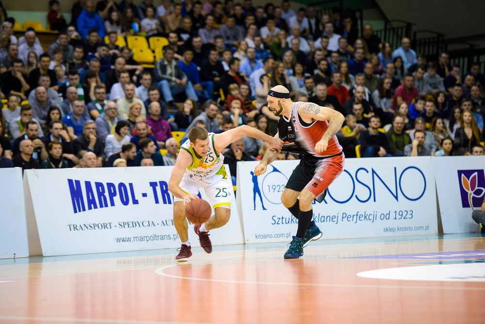 Miasto Szkła Krosno - MKS Dąbrowa Górnicza. Fot. Łukasz Jaracz