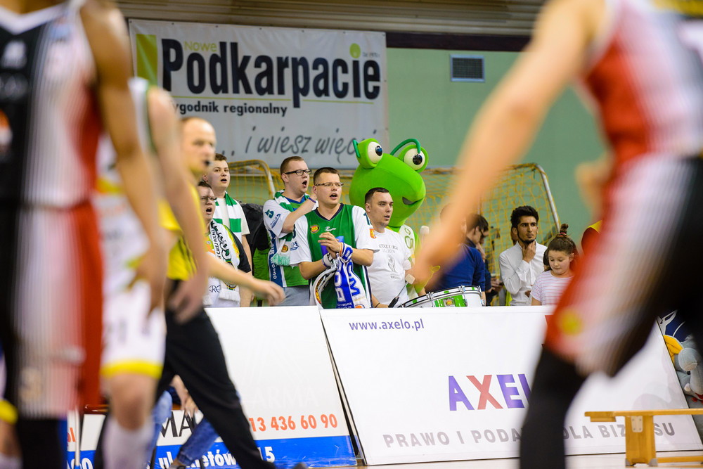 Miasto Szkła Krosno - MKS Dąbrowa Górnicza. Fot. Łukasz Jaracz