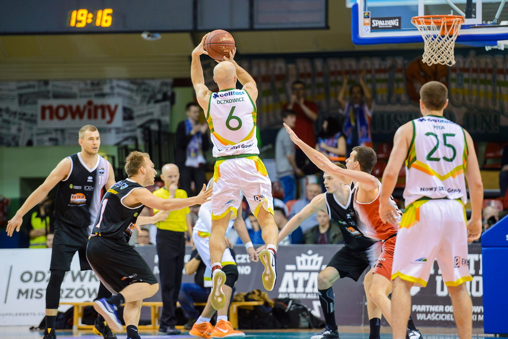 Miasto Szkła Krosno - MKS Dąbrowa Górnicza. Fot. Łukasz Jaracz