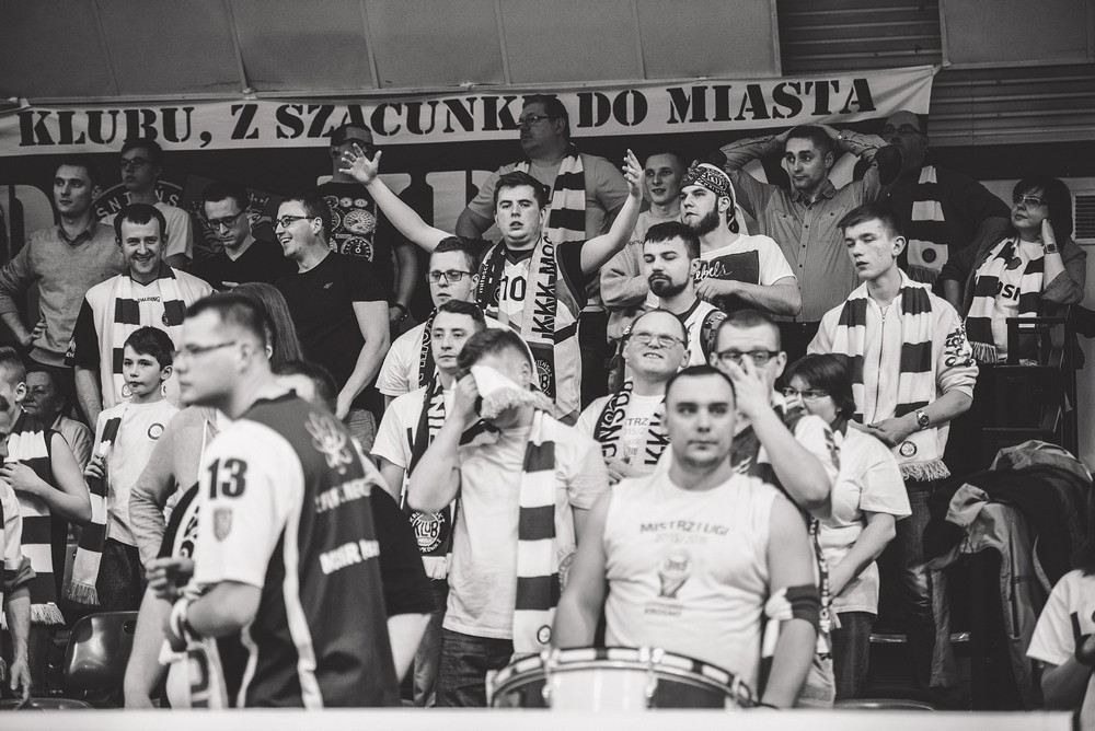 Miasto Szkła Krosno - MKS Dąbrowa Górnicza. Fot. Łukasz Jaracz