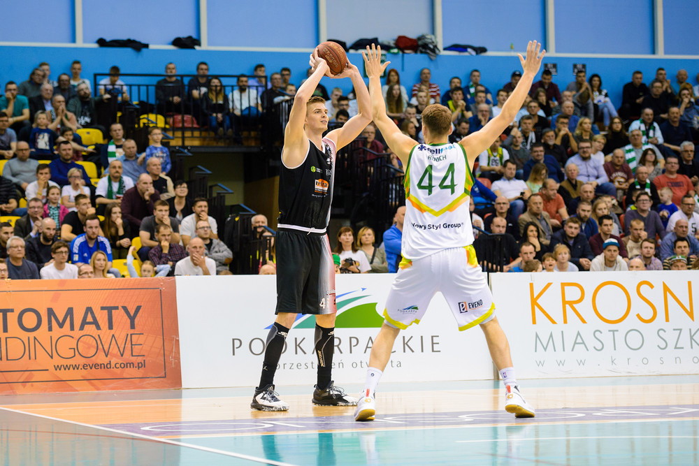 Miasto Szkła Krosno - MKS Dąbrowa Górnicza. Fot. Łukasz Jaracz