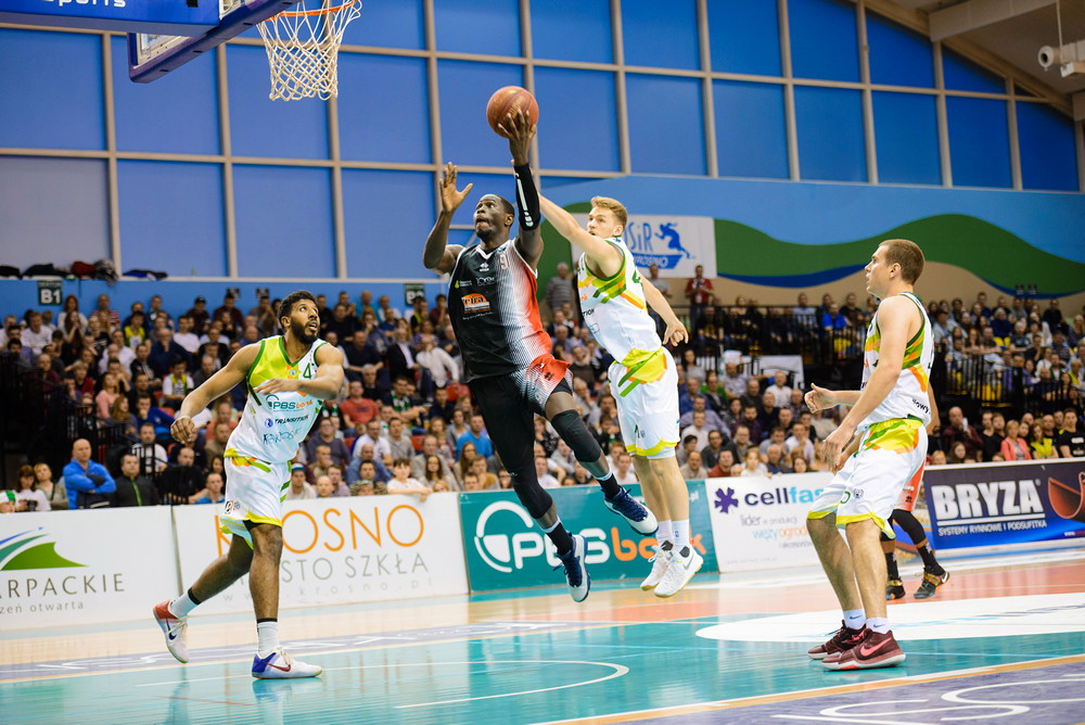 Miasto Szkła Krosno - MKS Dąbrowa Górnicza. Fot. Łukasz Jaracz