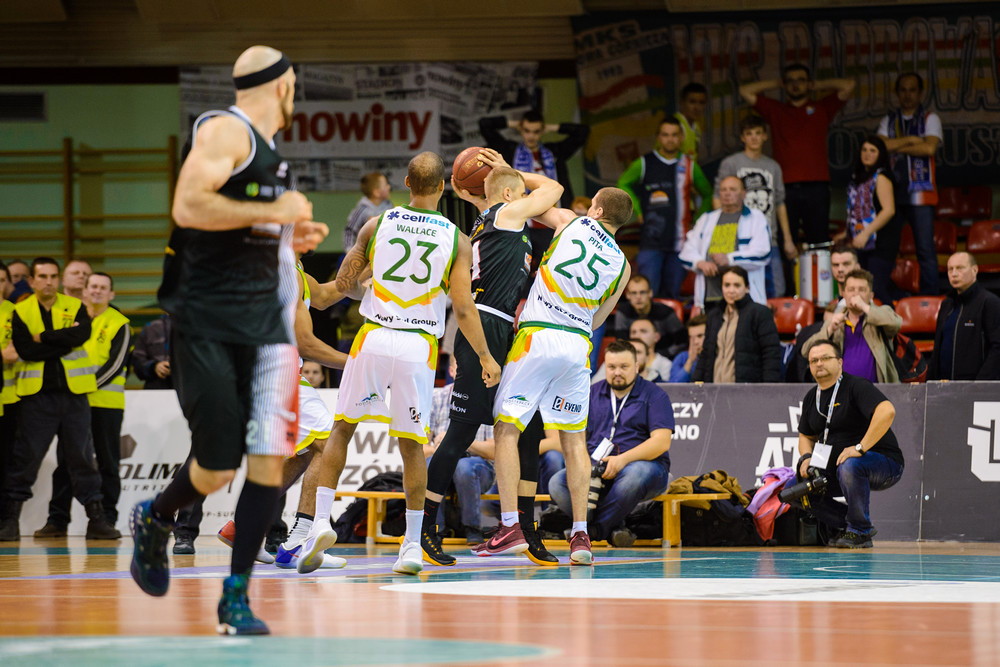 Miasto Szkła Krosno - MKS Dąbrowa Górnicza. Fot. Łukasz Jaracz