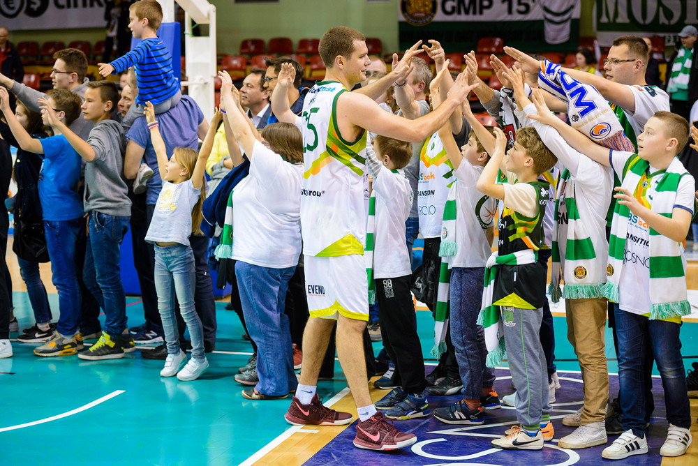 Miasto Szkła Krosno - MKS Dąbrowa Górnicza. Fot. Łukasz Jaracz