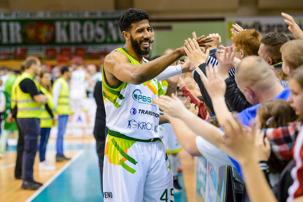 Miasto Szkła Krosno - MKS Dąbrowa Górnicza. Fot. Łukasz Jaracz