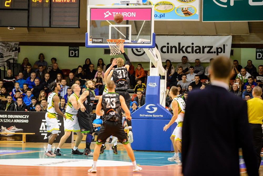 Miasto Szkła Krosno vs PGE Turów Zgorzelec. Fot. Marek Marczak