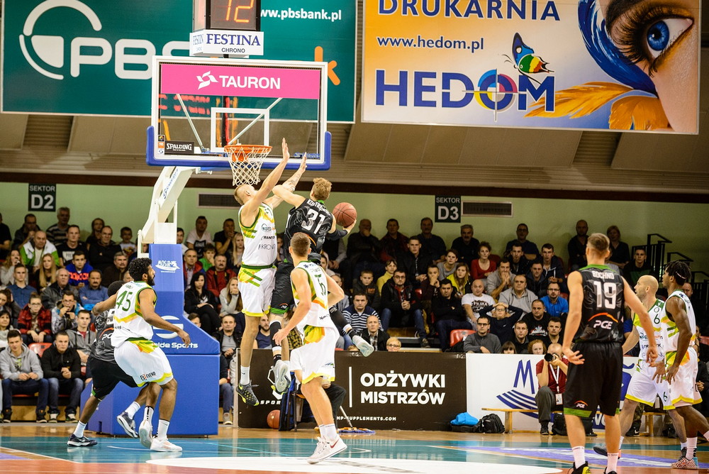 Miasto Szkła Krosno vs PGE Turów Zgorzelec. Fot. Marek Marczak