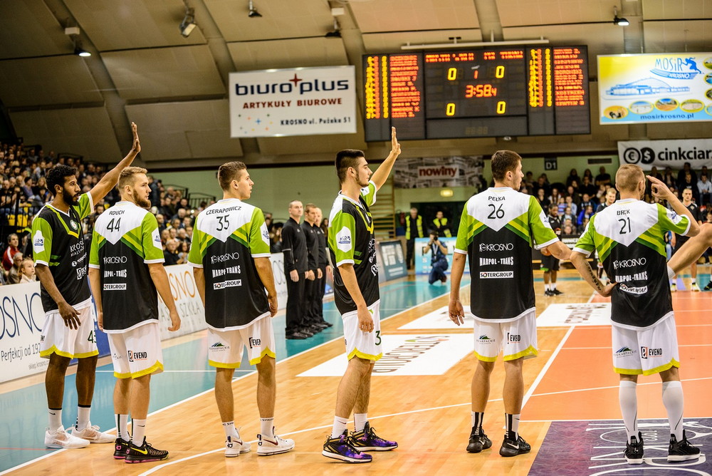 Miasto Szkła Krosno vs PGE Turów Zgorzelec. Fot. Marek Marczak