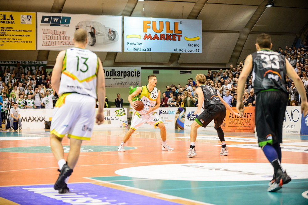 Miasto Szkła Krosno vs PGE Turów Zgorzelec. Fot. Marek Marczak