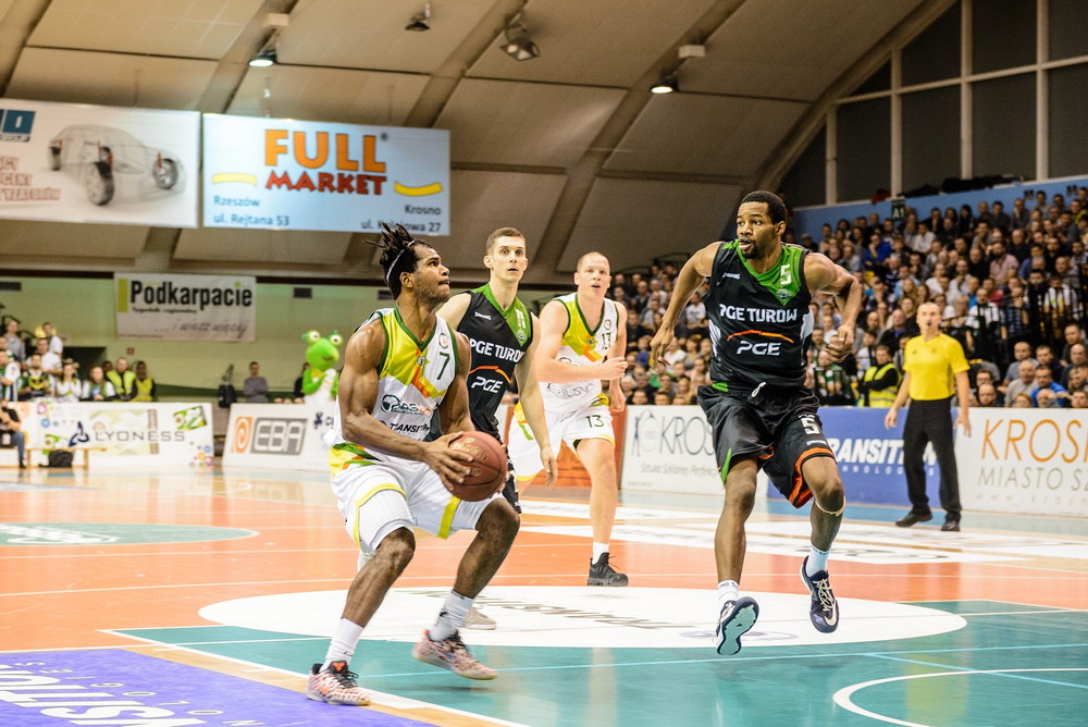 Miasto Szkła Krosno vs PGE Turów Zgorzelec. Fot. Marek Marczak