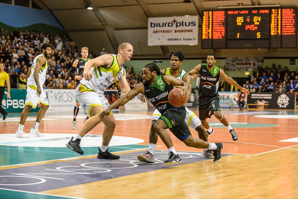 Miasto Szkła Krosno vs PGE Turów Zgorzelec. Fot. Marek Marczak