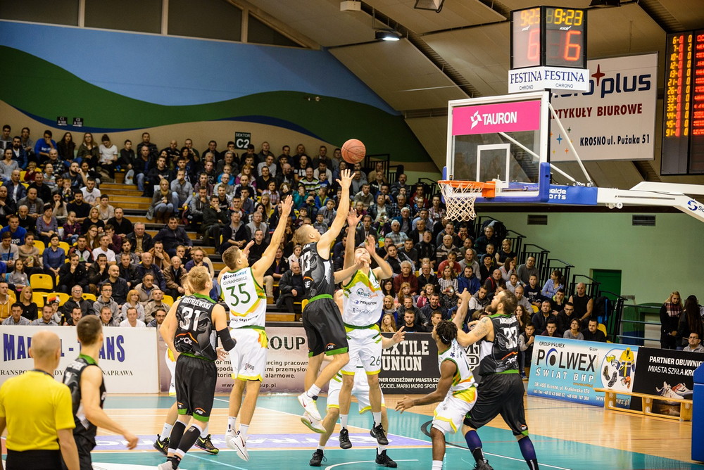 Miasto Szkła Krosno vs PGE Turów Zgorzelec. Fot. Marek Marczak