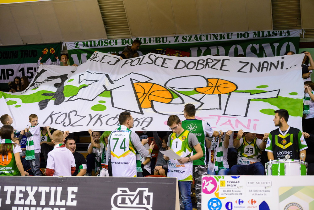 Miasto Szkła Krosno - Siarka Tarnobrzeg. Fot. Łukasz Jaracz
