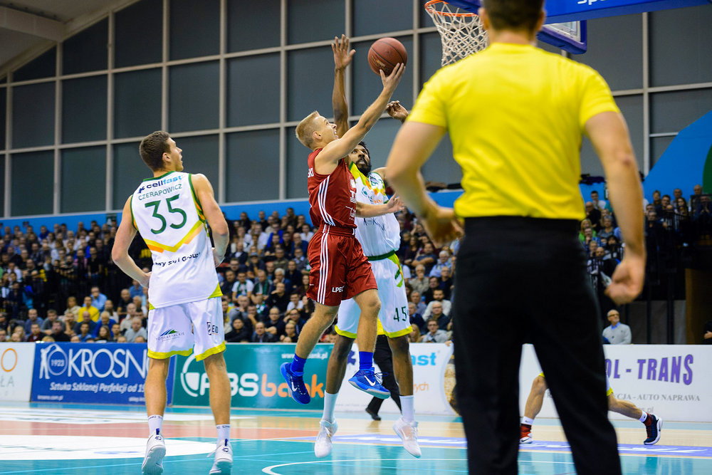 Miasto Szkła Krosno - TBV Start Lublin. Fot. Łukasz Jaracz