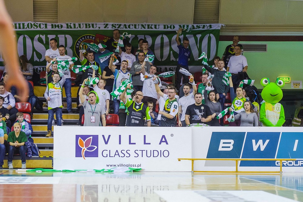 Miasto Szkła Krosno - TBV Start Lublin. Fot. Karol Słomka