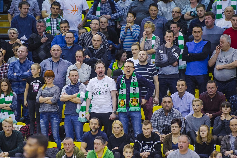 Miasto Szkła Krosno - TBV Start Lublin. Fot. Karol Słomka