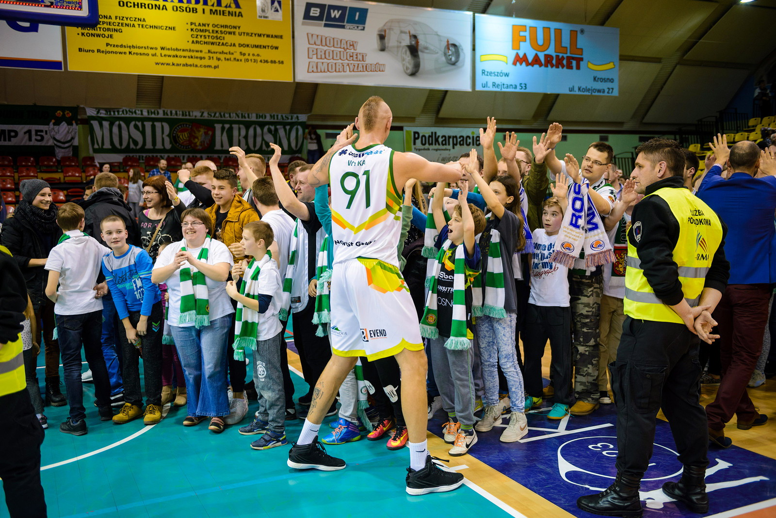 Beniaminek z Krosna pokonał Sopot. Fot. Łukasz Jaracz