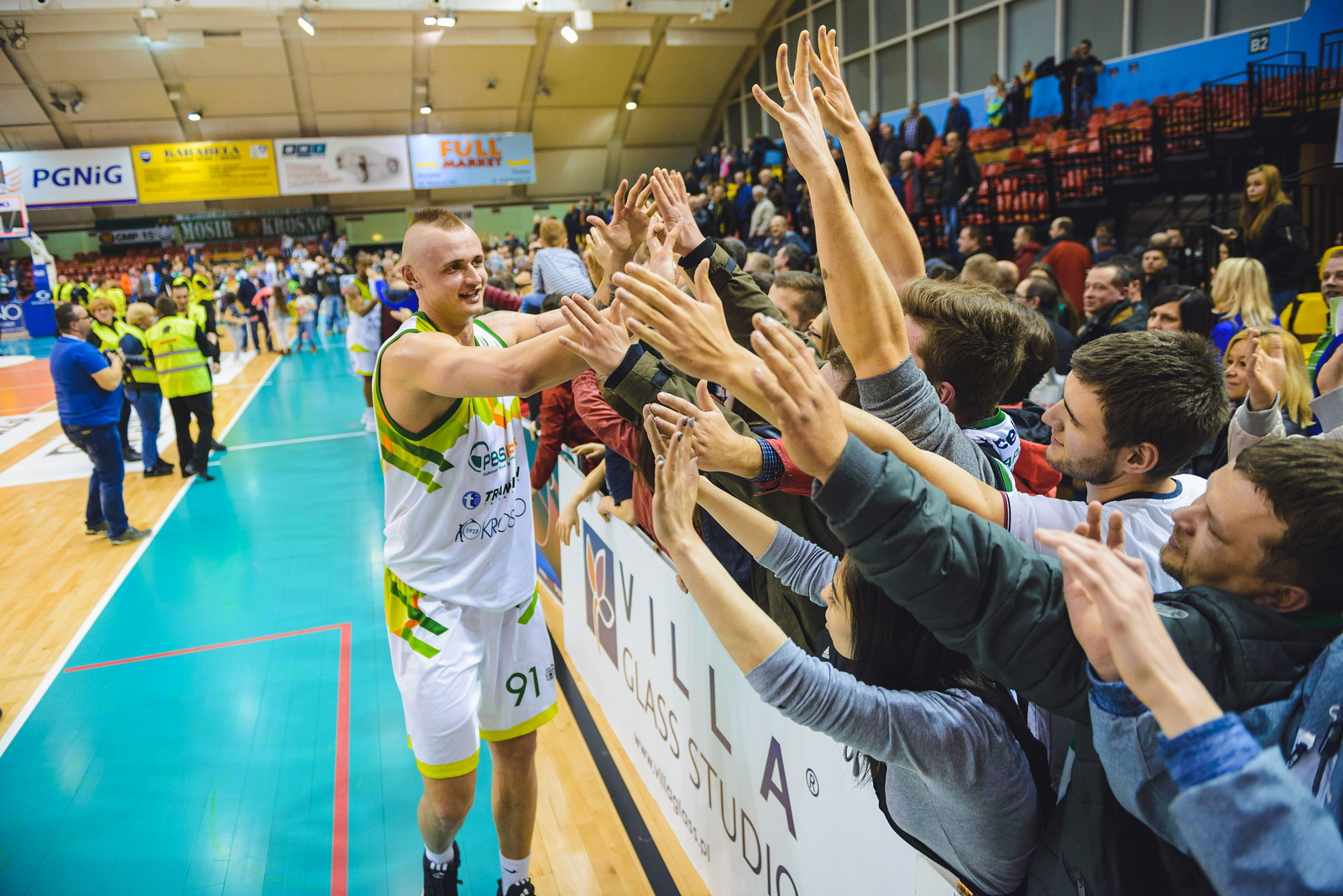 Beniaminek z Krosna pokonał Sopot. Fot. Łukasz Jaracz