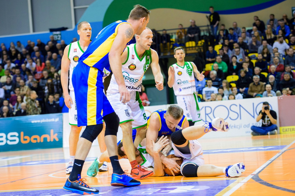 Miasto Szkła Krosno - Stal Ostrów Wielkopolski. Fot. Łukasz Jaracz