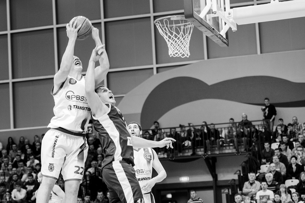 Miasto Szkła Krosno - Stal Ostrów Wielkopolski. Fot. Łukasz Jaracz