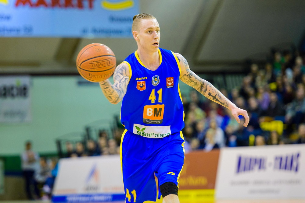 Miasto Szkła Krosno - Stal Ostrów Wielkopolski. Fot. Łukasz Jaracz