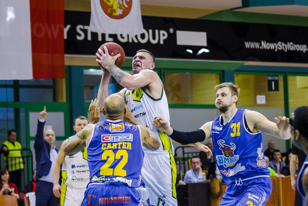 Miasto Szkła Krosno - BM Slam Stal Ostrów Wlkp. Fot. Karol Słomka