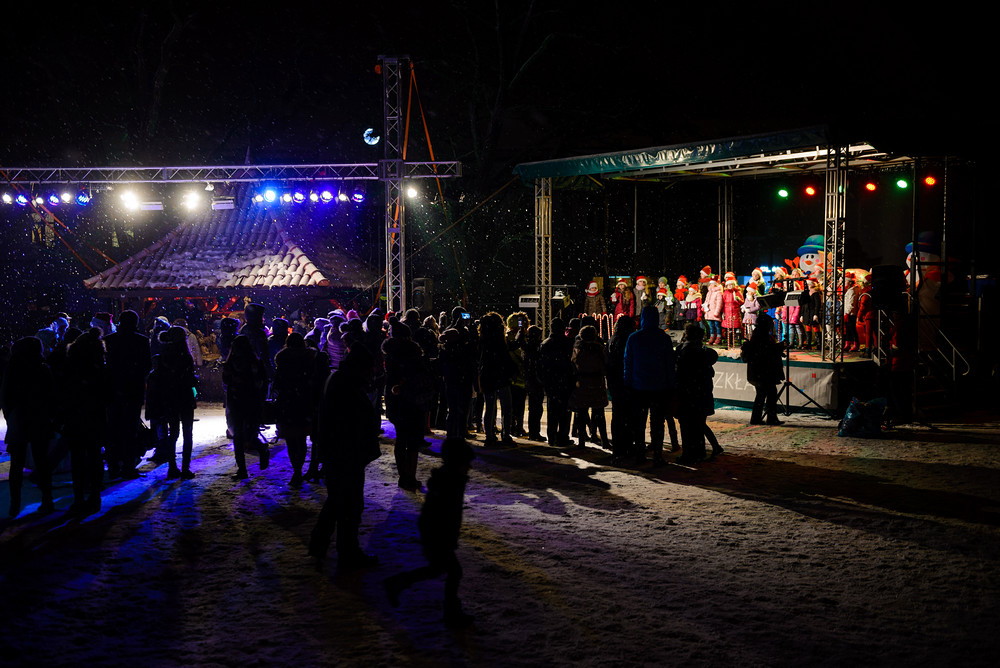 Święty Mikołaj odwiedził Rynek Krosna. Fot. Łukasz Jaracz
