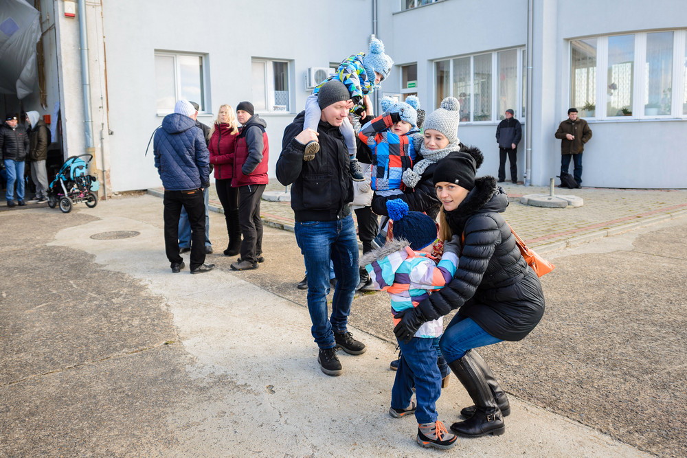 Mikołajki 2015 na lotnisku. Fot. Łukasz Jaracz
