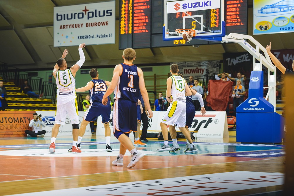 Miasto Szkła Krosno - GKT Gliwice. Fot. Łukasz Jaracz